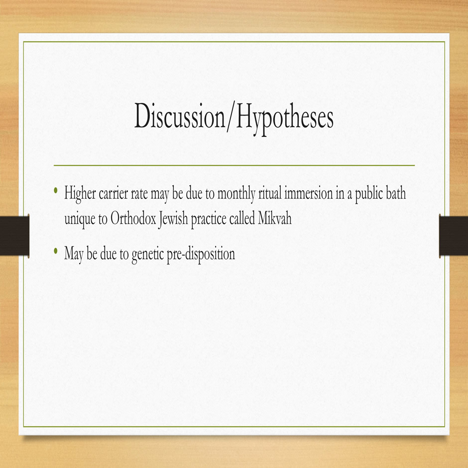Discussion/Hypothesis