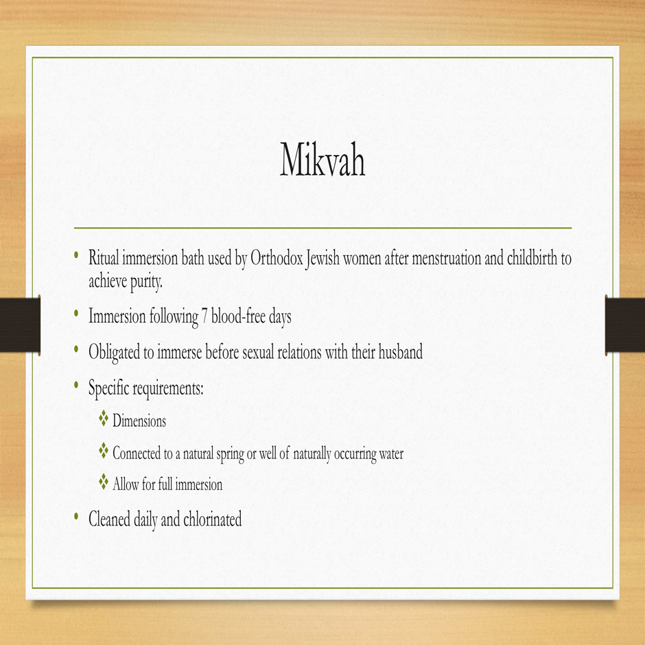 Mikvah