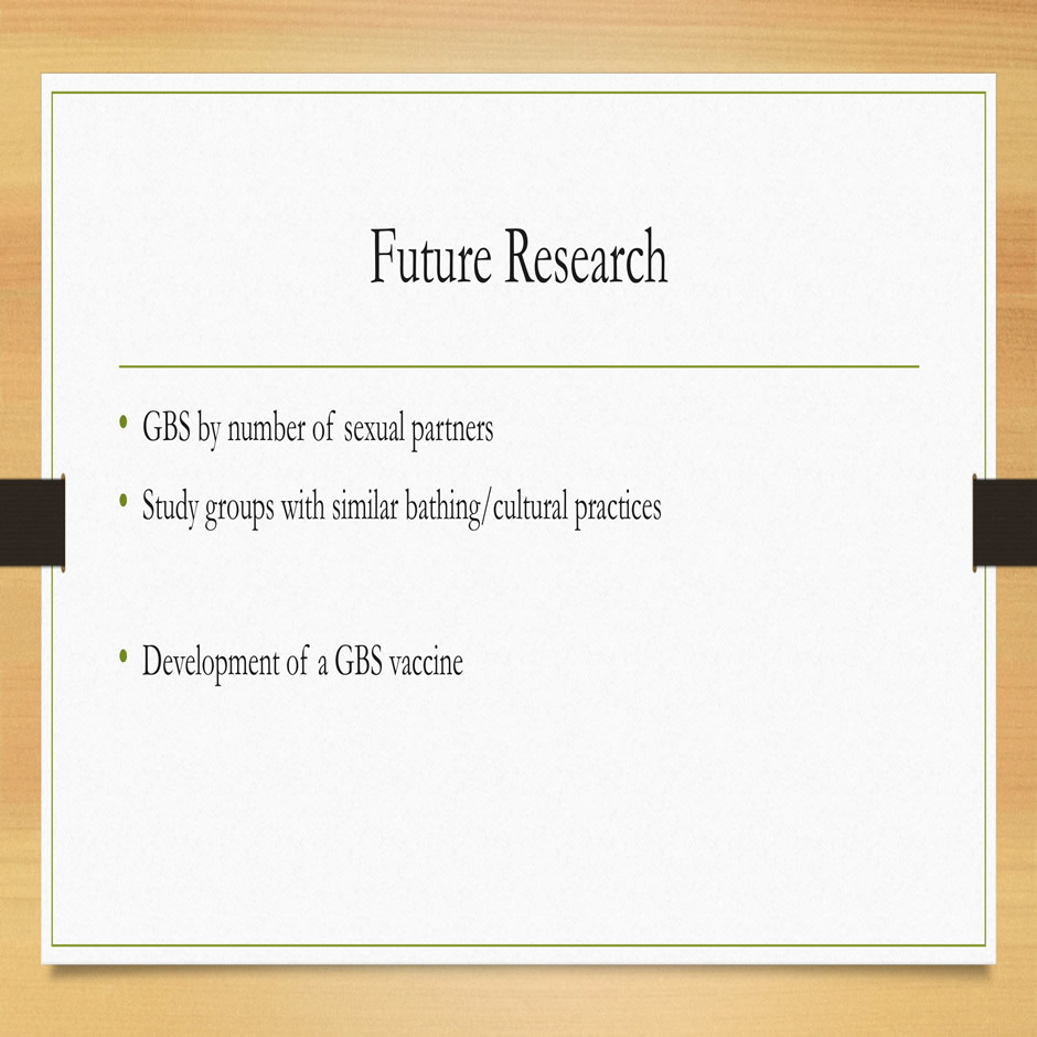 Future Research
